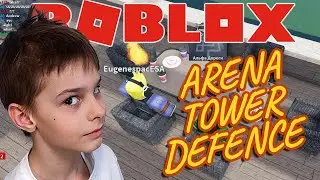 Как мне снесло башню. Играю в Arena Tower Defence с другом.