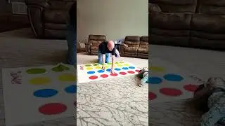 CUTE 3 YEAR OLD GIRL PLAYING TWISTER GAME ASMR 