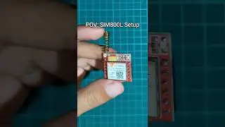 SIM800L GSM Module Setup 