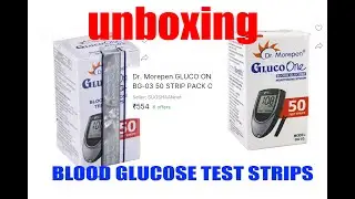 Test Strips Glucometer | Dr Morepen glucometer  | Glucometer Test Strip  | Blood Test Glucose Strip