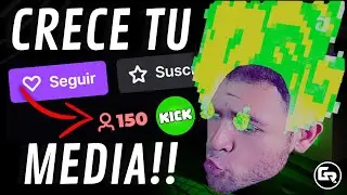 COMO CRECER TU MEDIA DE VIEWERS EN KICK O TWITCH | TRUCOS Y CONSEJOS 😎👌