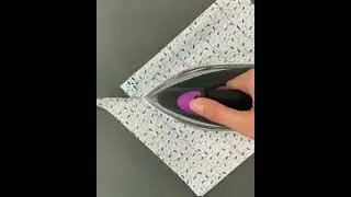 Как сделать косую бейку.How to make a bias inlay.
