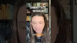 Community helps you develop #freelancing #futureofwork #freelance