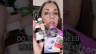 #vocaltip Do vocalists need lozenges, sprays and teas?