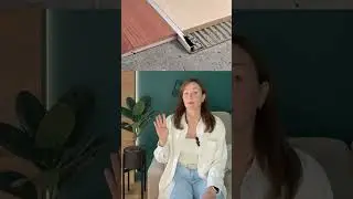 Современные варианты стыковки напольных покрытий. #shorts