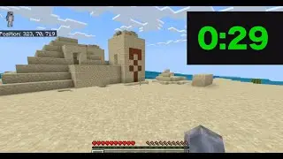 MINECRAFT BAN SPEEDRUN!