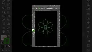 Flowers design using blending options in Adobe Illustrator 