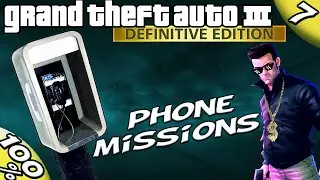 GTA 3 Definitive: ALL PORTLAND PAYPHONE MISSIONS [100% Walkthrough]