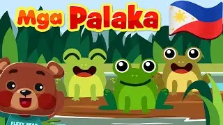 Mga Palaka | Philippines Kids Nursery Rhymes & Songs | Awiting Pambata