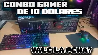 unboxing combo teclado avatec CMK-8412B
