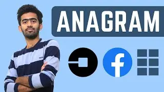 Facebook Uber Question | LeetCode 242. Valid Anagram | English | code io