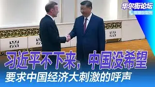 习近平不下来，西方对中国不抱希望；中国创新能力超强！要求中国政府经济大刺激的呼声越来越高；现场视频：谁来拯救温州｜华尔街论坛周日版