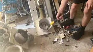 Smash vintage Mistral wall exhaust fan feat CJ