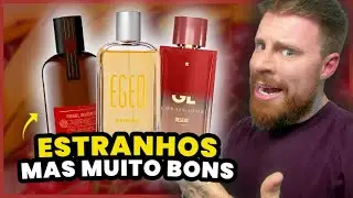 Os 6 PERFUMES NACIONAIS mais ESTRANHOS da minha Coleção (mas são MUITO BONS) | Perfumes Masculinos