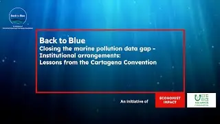Closing the marine pollution data gap: Lessons from the Cartagena Convention