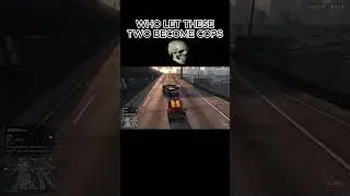 WHO LET THESE TWO BECOME COPS #gta #gtamemes #funnymemes #gtaonline #gaming #shorts