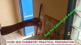 KCSE 2023 CHEMISTRY PRACTICAL PREPARATION