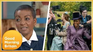Bridgerton's Adjoa Andoh Shares Her Thoughts On The Netflix’s Hit Drama Sequel | GMB