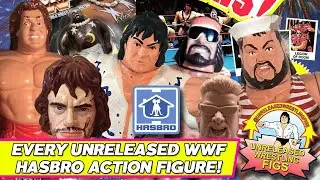 Complete Guide to Unreleased WWF Hasbro Wrestling Action Figures!