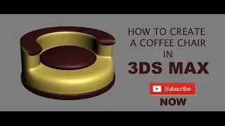 3DS MAX Chair Modeling (Triple-D Arts)