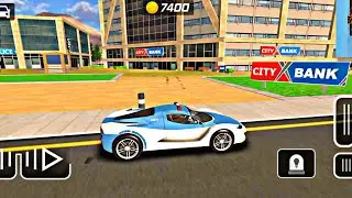 city Bank roddery🚨🚔 police car chase cop simulator android gameplay