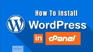 HOW TO INSTALL WORDPRESS IN INTERSERVER CPANEL - 2022
