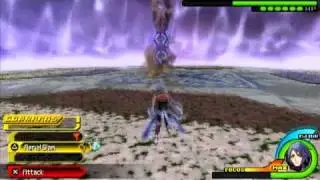 Kingdom Hearts Birth By Sleep: Aqua Vs Xehanort Part 2 English (HQ)