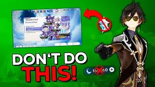 DON'T RUIN Your Genshin Impact Account! BIG Mistakes To Avoid Early