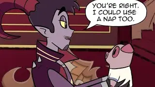 Husk Gets Jealous Part 2! Hazbin Hotel Comic Dub