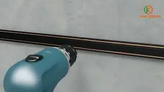 Ultra-thin magnetic track light installation