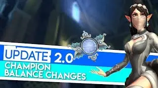Champion Balance Changes - Update 2.0 │ Paladins Strike