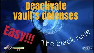 God of war (The Black Rune) Deactivate vault's defenses easy!!!