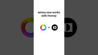 amina now works with Homey 🎉