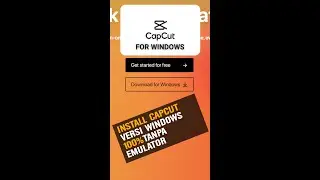 Install Capcut Versi Pc