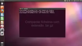 How to compress files in Ubuntu
