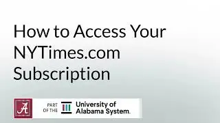 How to Access Your NYTimes.com Subscription