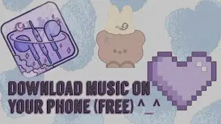 How to download/save music on your phone (free)
