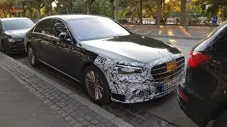 new Mercedes S-Class 2020 W223 - seen in Frankfurt (Germany)