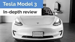 Tesla Model 3 detailed review, specs and features. Tesla's compact car detailed overview