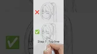 How to draw happy anime mouth easy Don't and Do #howtodrawanime #animetutorial