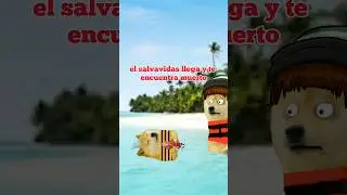 INCIDENTE NIÑO CON TRAJE DE TRIBURON MUERE POR UN ARPÓN 👦🦈💀 #cheems #voidmeme