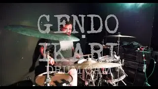 GENDO IKARI - 4K - DRUM CAM FULL SET - THE FLYING DUCK, GLASGOW - 09.10.22