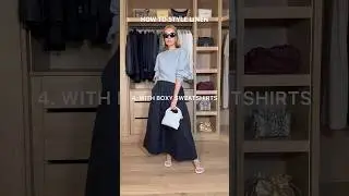 Styling linen (links are in the long format version of this short)