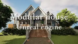 Available now! | Classic style Modular House 12 for Unreal Engine 5 #unrealengine5 #archviz