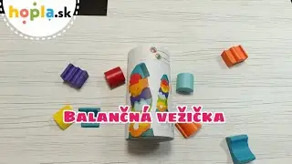 Balančná vežička | Drevené hračky | Rozvoj motoriky | #hracky #predeti #drevenehracky #deti