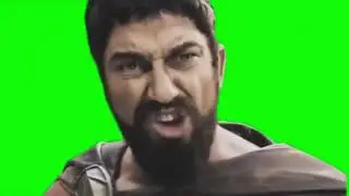 Meme | This is sparta | Green Screen