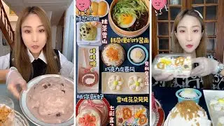 asmr mukbangasmr/kwai dessert mukbang,/mochi eating,creperoll cake chocolate #asmr