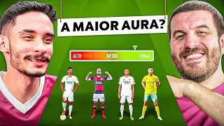 POLÊMICA do FUTEBOL! Quem tem a MAIOR AURA?