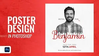Poster design Photoshop | photoshop tutorial @sk-design-art