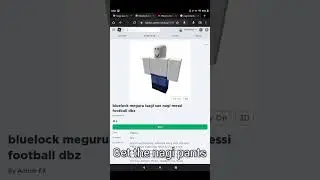 How to look like Seishiro Nagi from Bluelock on Roblox!!